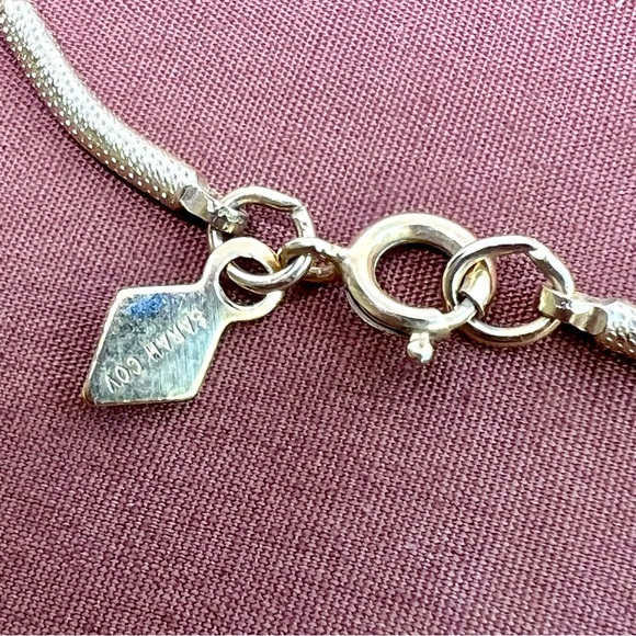 Sarah Coventry Hard-to-Find Faceted Green Orange Teardrop Necklace Book Piece - Picture 9 of 12